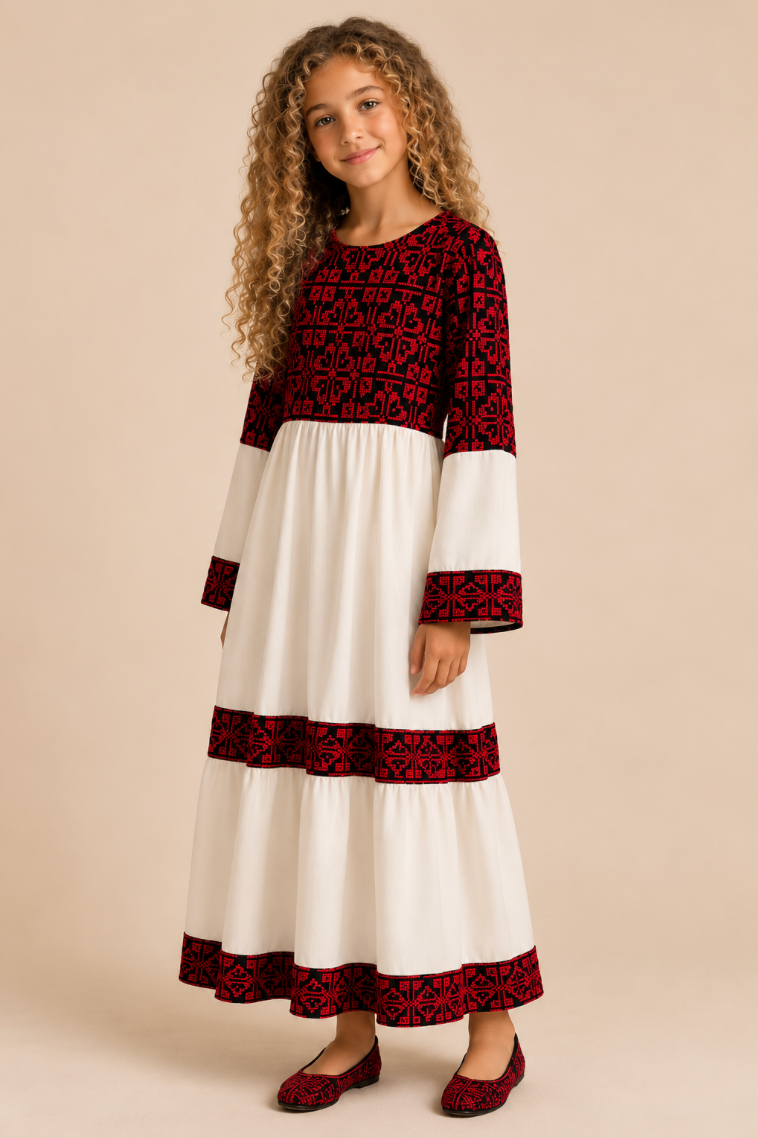 Palestinian Heritage Children's Dress